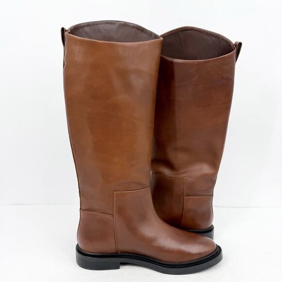 Steve Madden Womens Gaige Knee High Boots US 9.5 M Brown Leather NIB - Picture 4 of 11